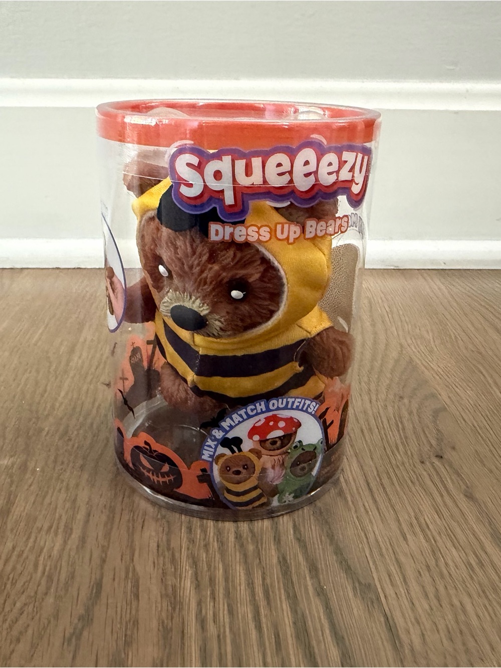 NEW Squeezy Dress Up Bear